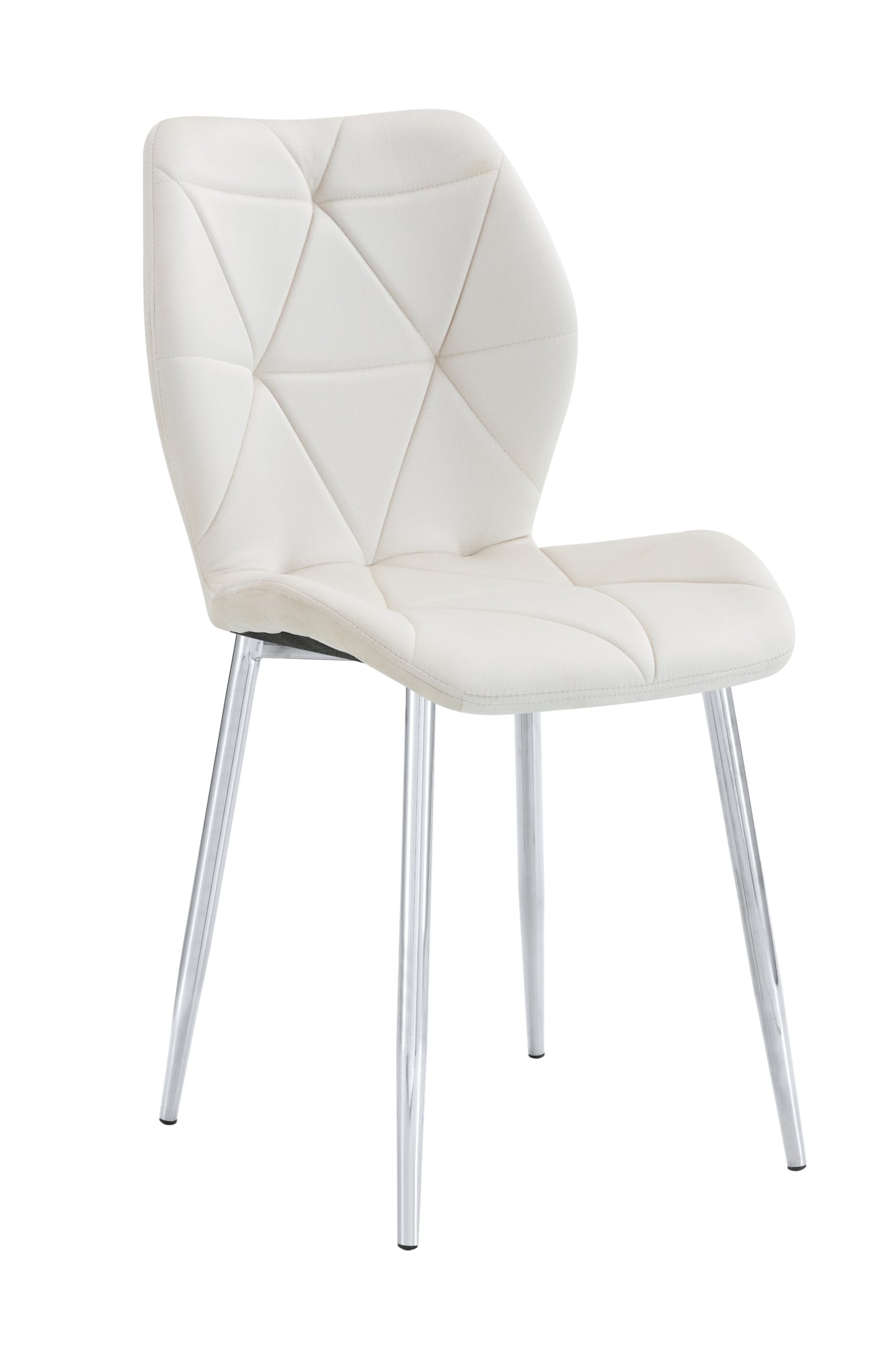 Chaise Coquillage avec Pieds Chromés – Élégance et Confort