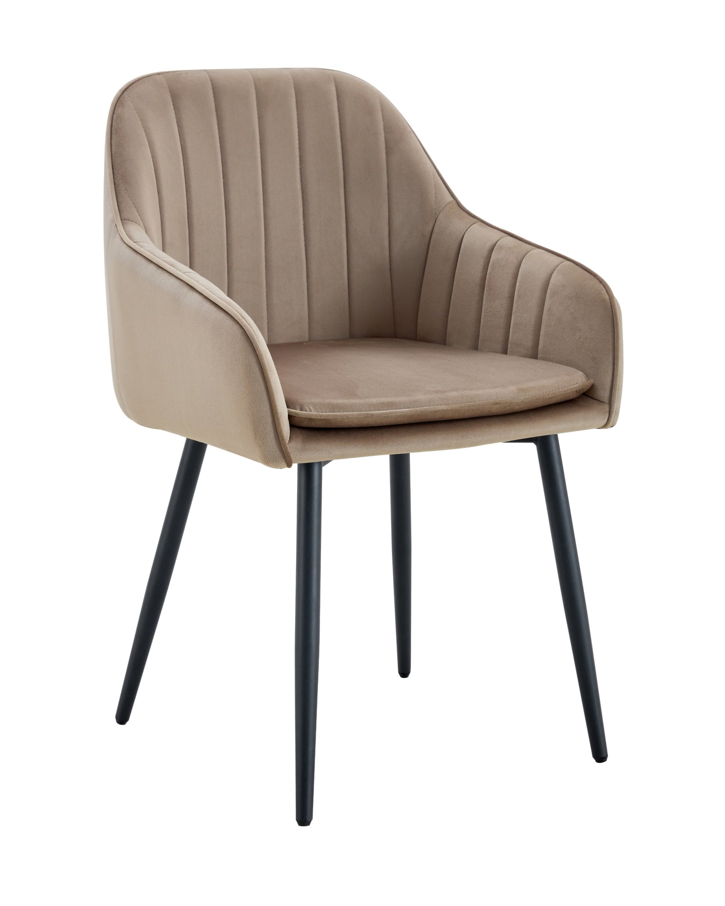 Chaise Pams avec Pieds Métal Noir – Élégance et Confort