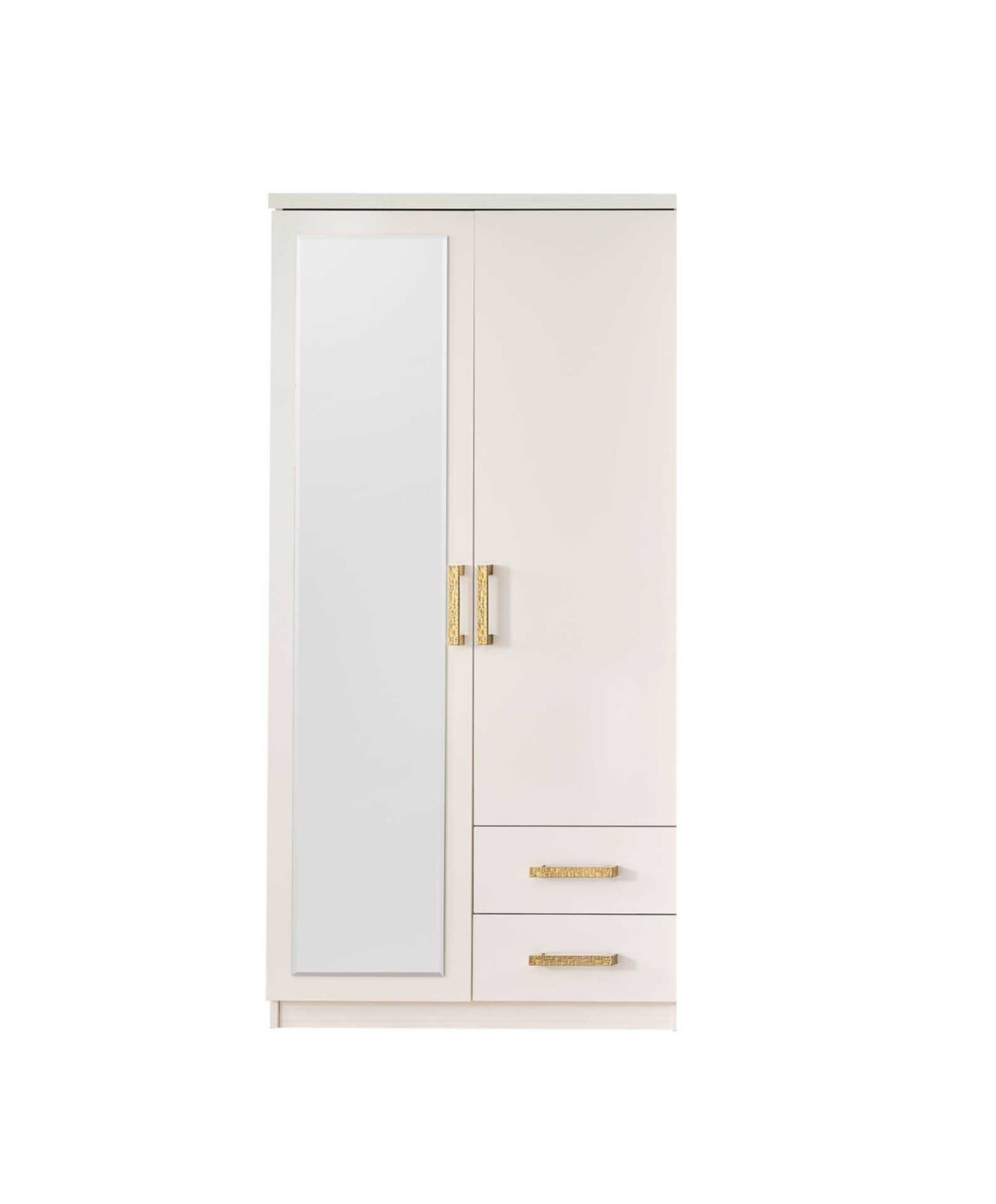Armoire Girona 2 portes 95 cm – Rangement compact et élégant