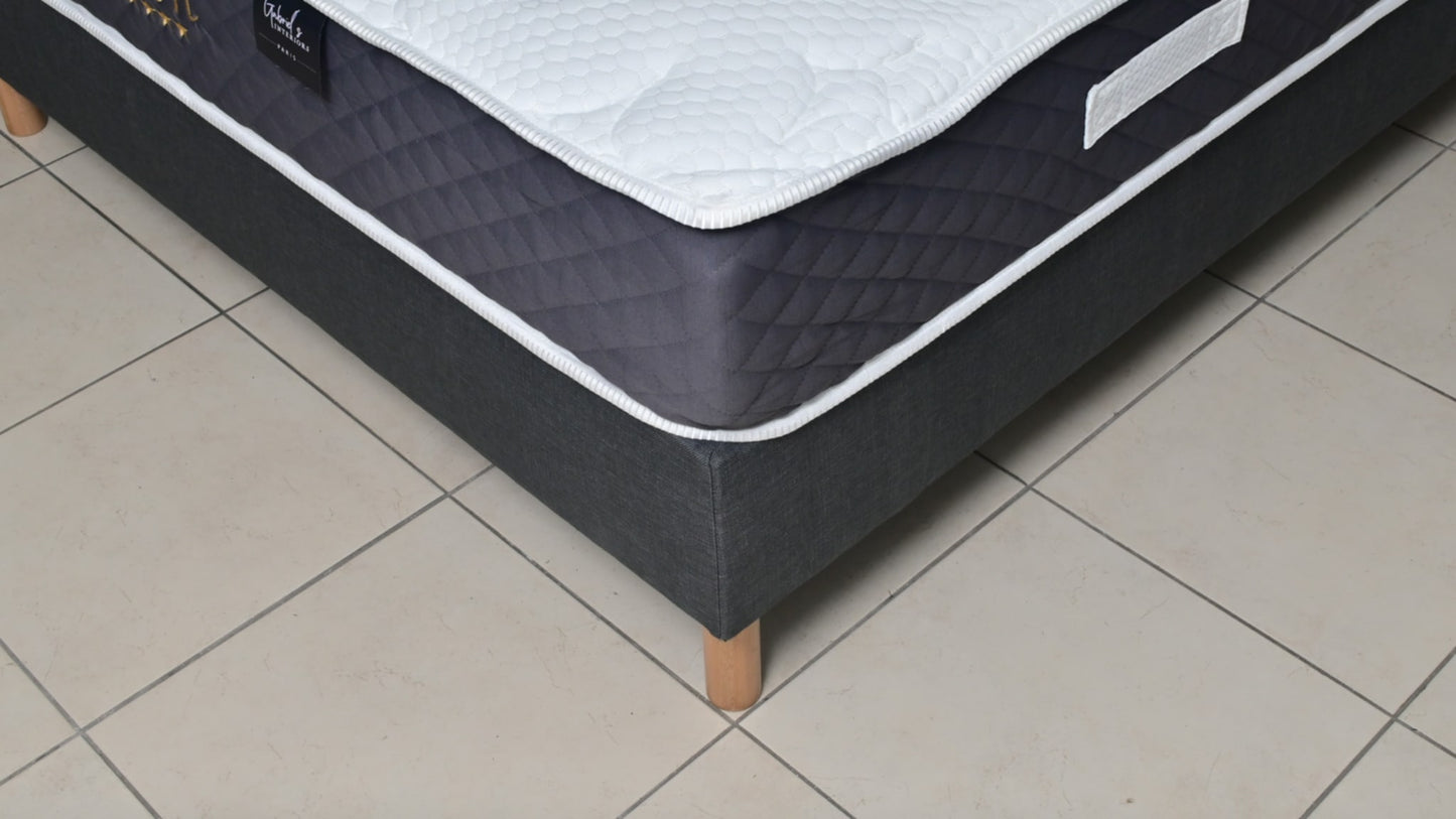 Matelas Aston Ressorts Ensachés 160x200x25 cm – Confort Roule