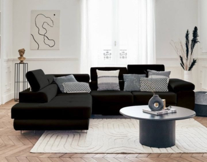 Canapé Toulouse – Angle gauche convertible 275 x 205 cm
