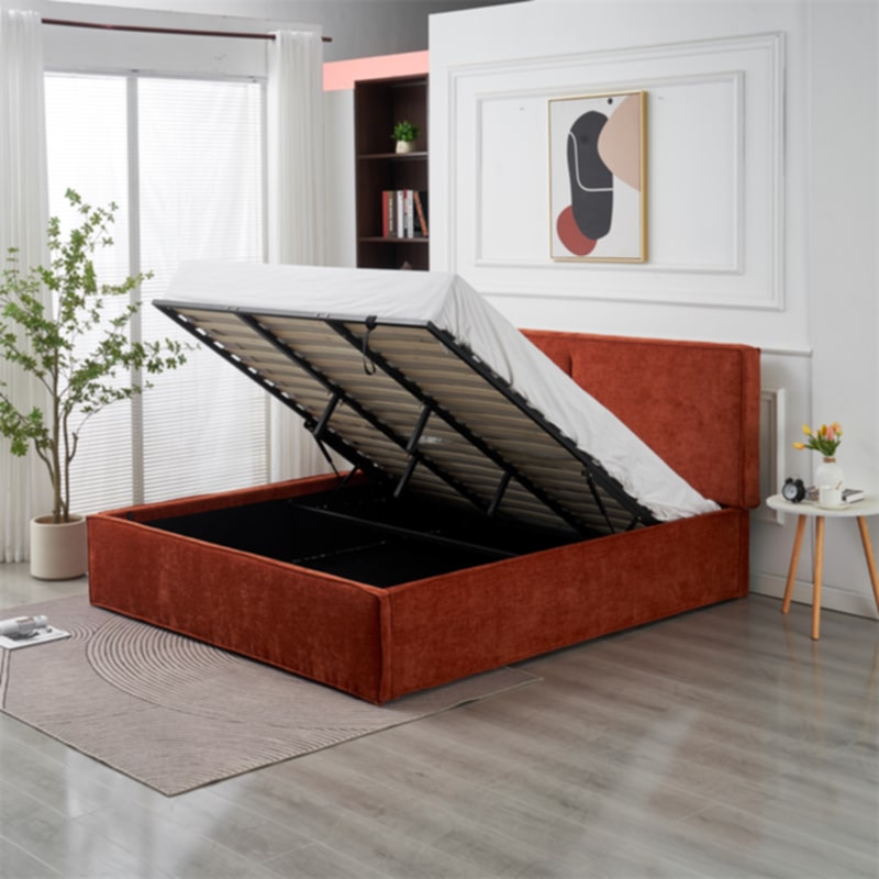 Lit Double Coffre Oliva – 160x200 cm