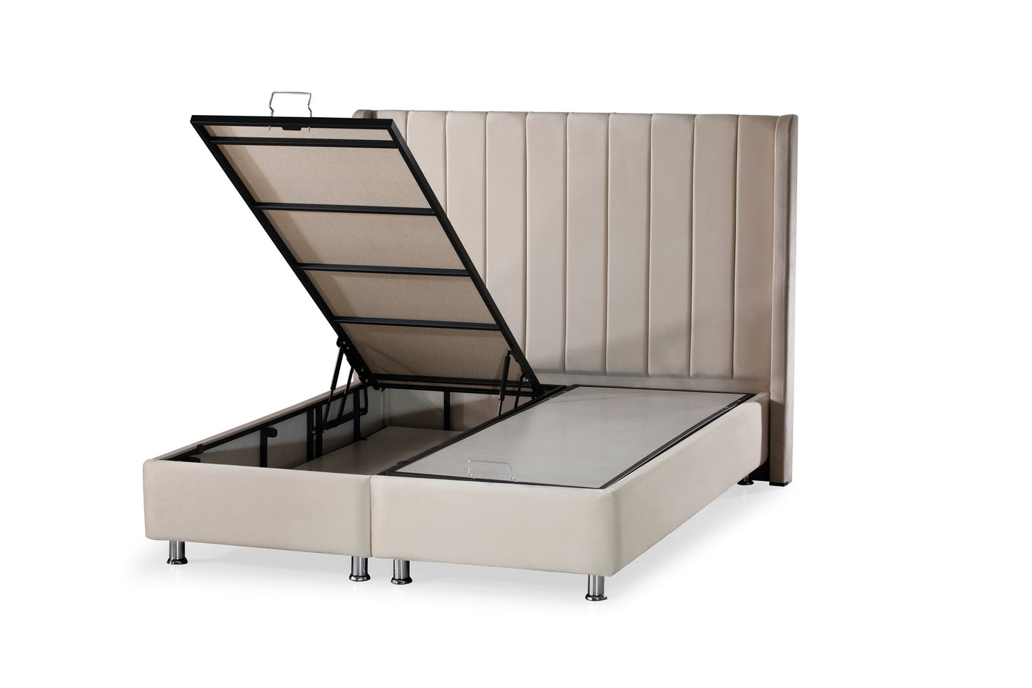 Lit « Tokyo » double coffre – Design Moderne et Élégant