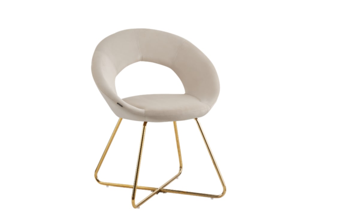 Chaise Bubble Pieds Gold
