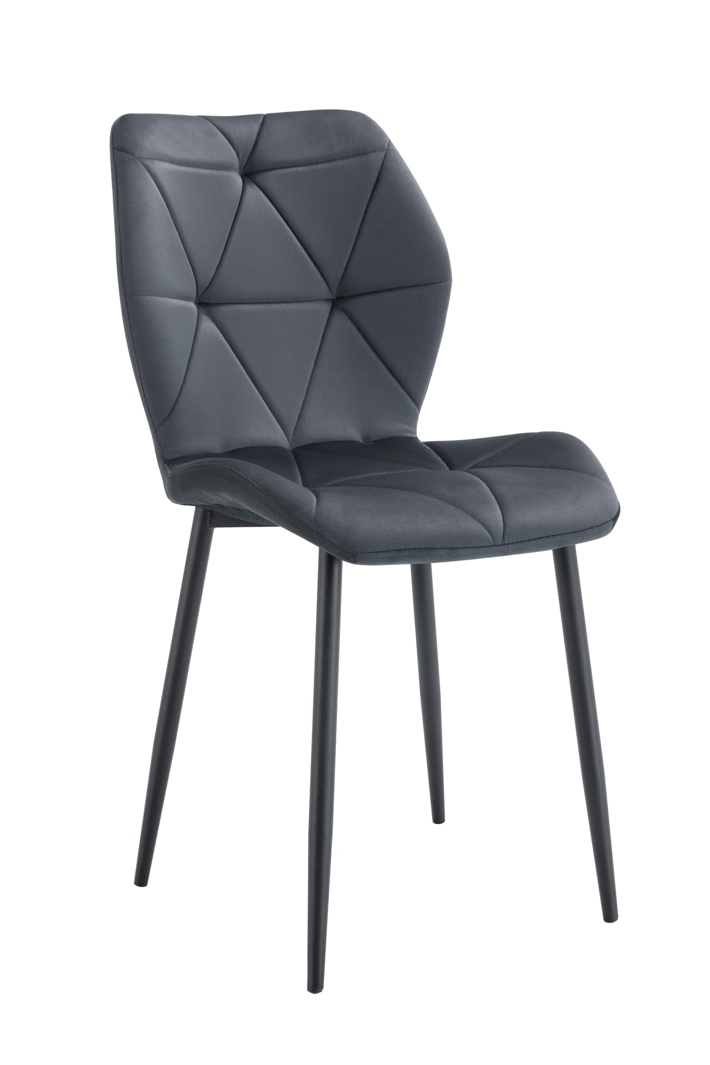 Chaise Coquillage avec Pieds Métal Noir – Élégance Contemporaine