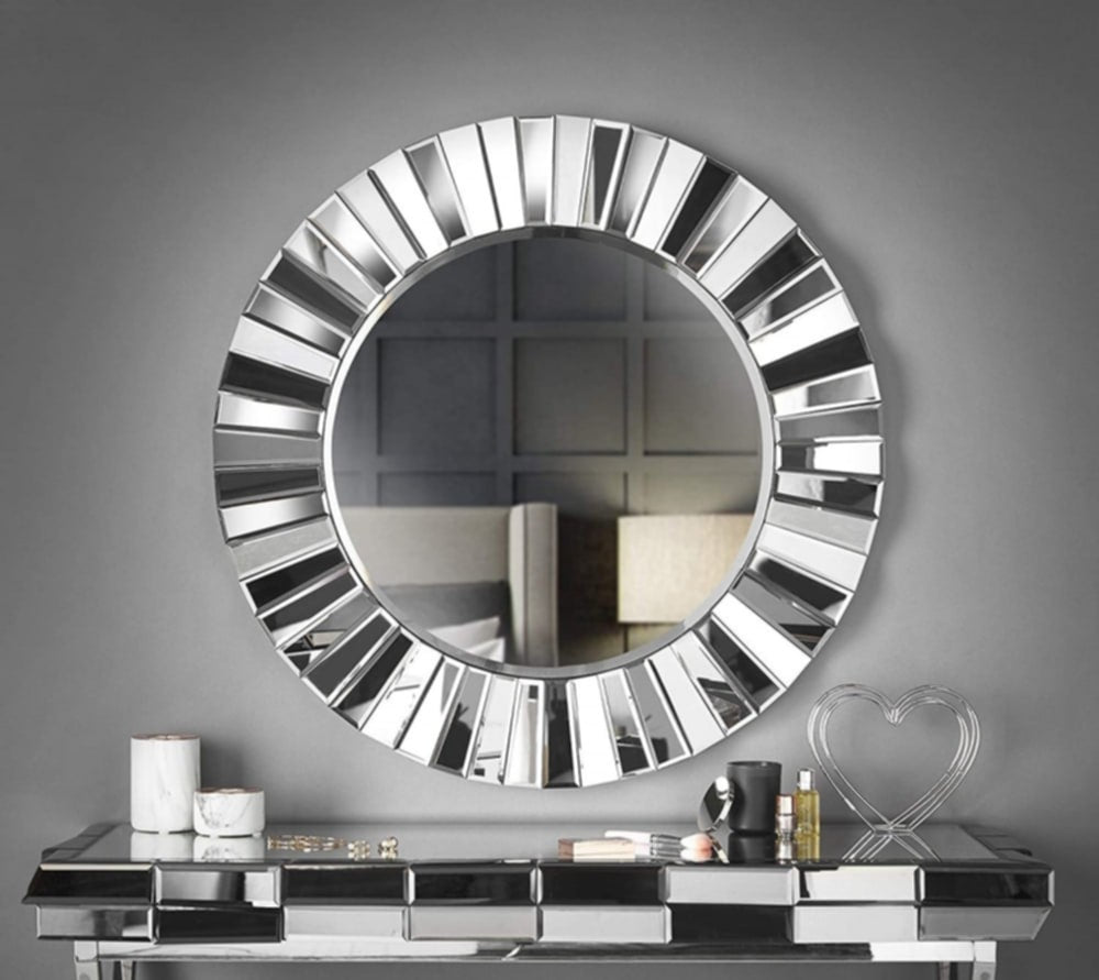 Miroir Mozaik 80 cm – Design moderne et élégant