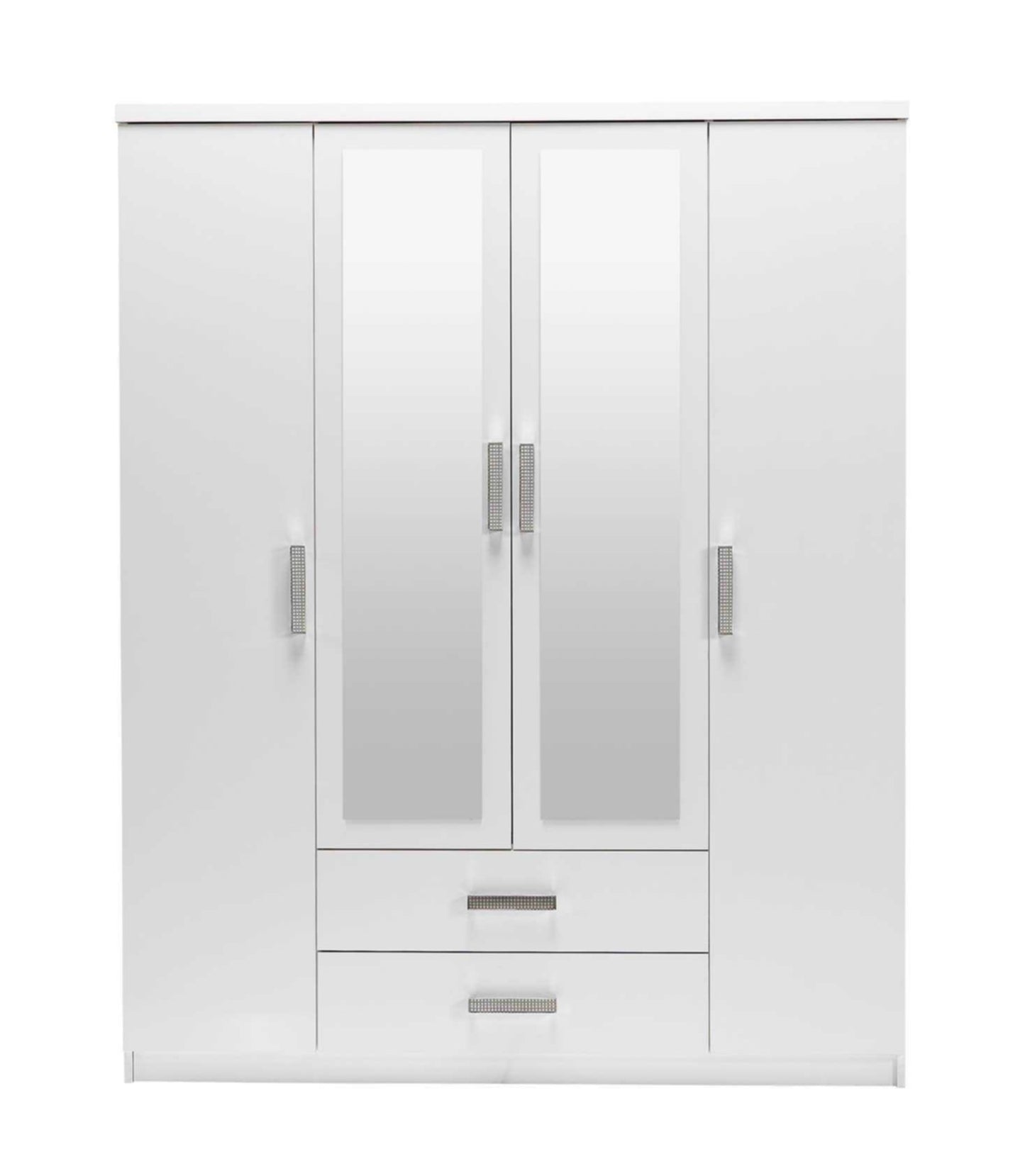 Armoire Palma 160 cm à 4 portes coulissantes – Design moderne et rangement optimisé