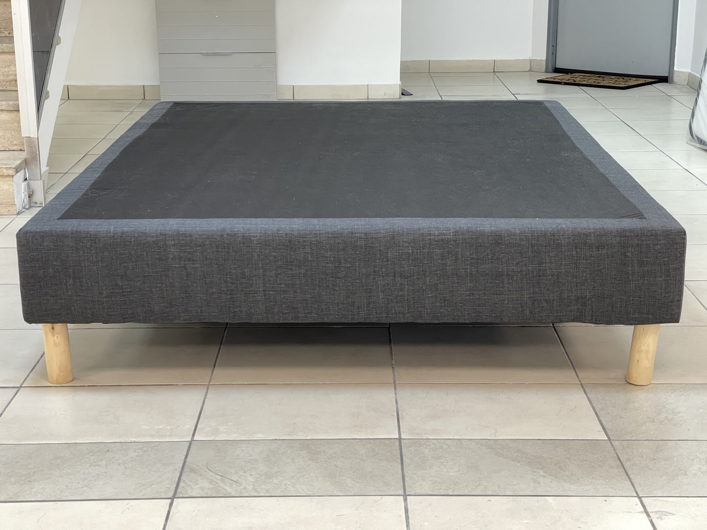 Sommier en tissu 140x190x15 cm – Confort et soutien durable
