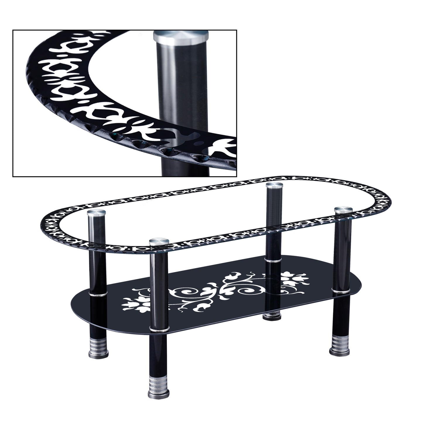 Table Basse Myriam – Design Moderne 100x55x43 cm