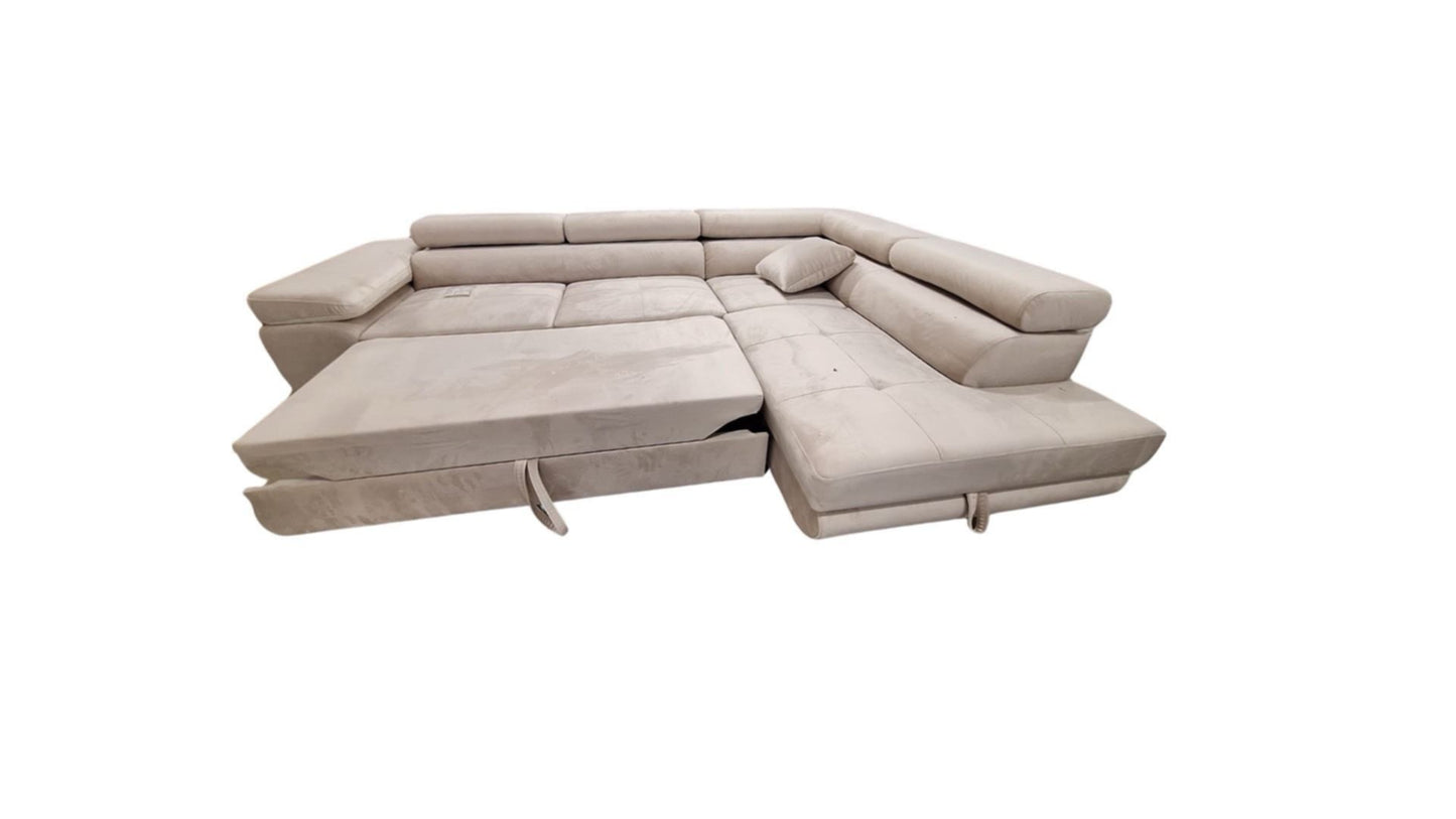 Canapé Toulouse – Angle droit convertible 275 x 205 cm