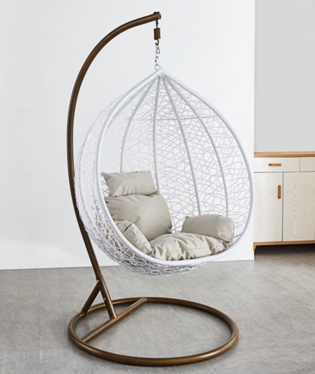 Fauteuil Balançoire Suspendu – Confort et Style pour Intérieur et Extérieur