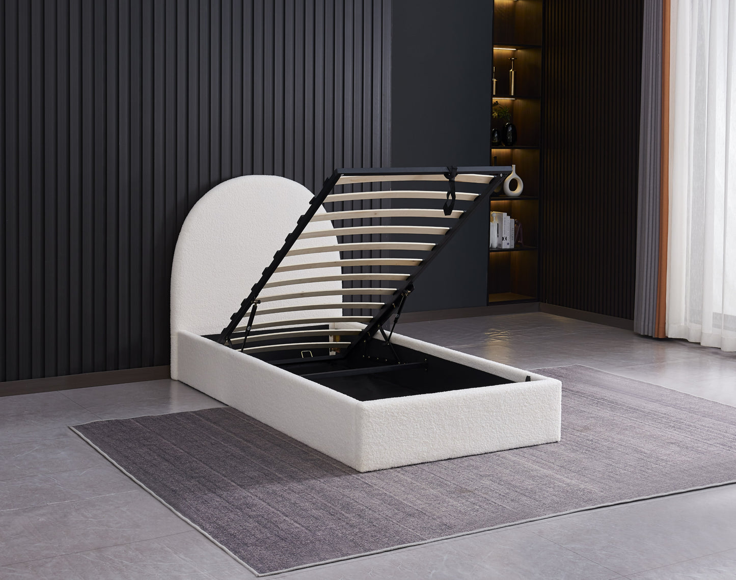 Lit simple coffre « Valentina » – 90x190 cm