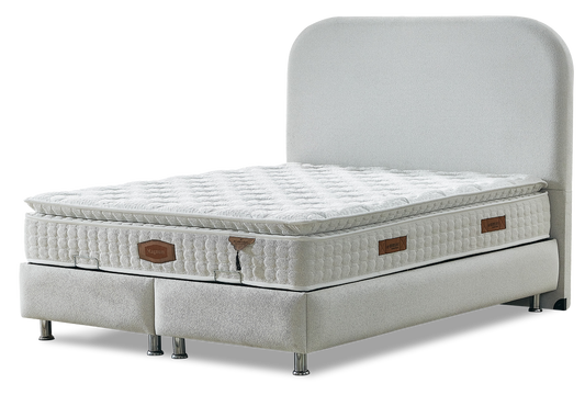 Lit « Jade » double coffre – Style Moderne et Confort Durable