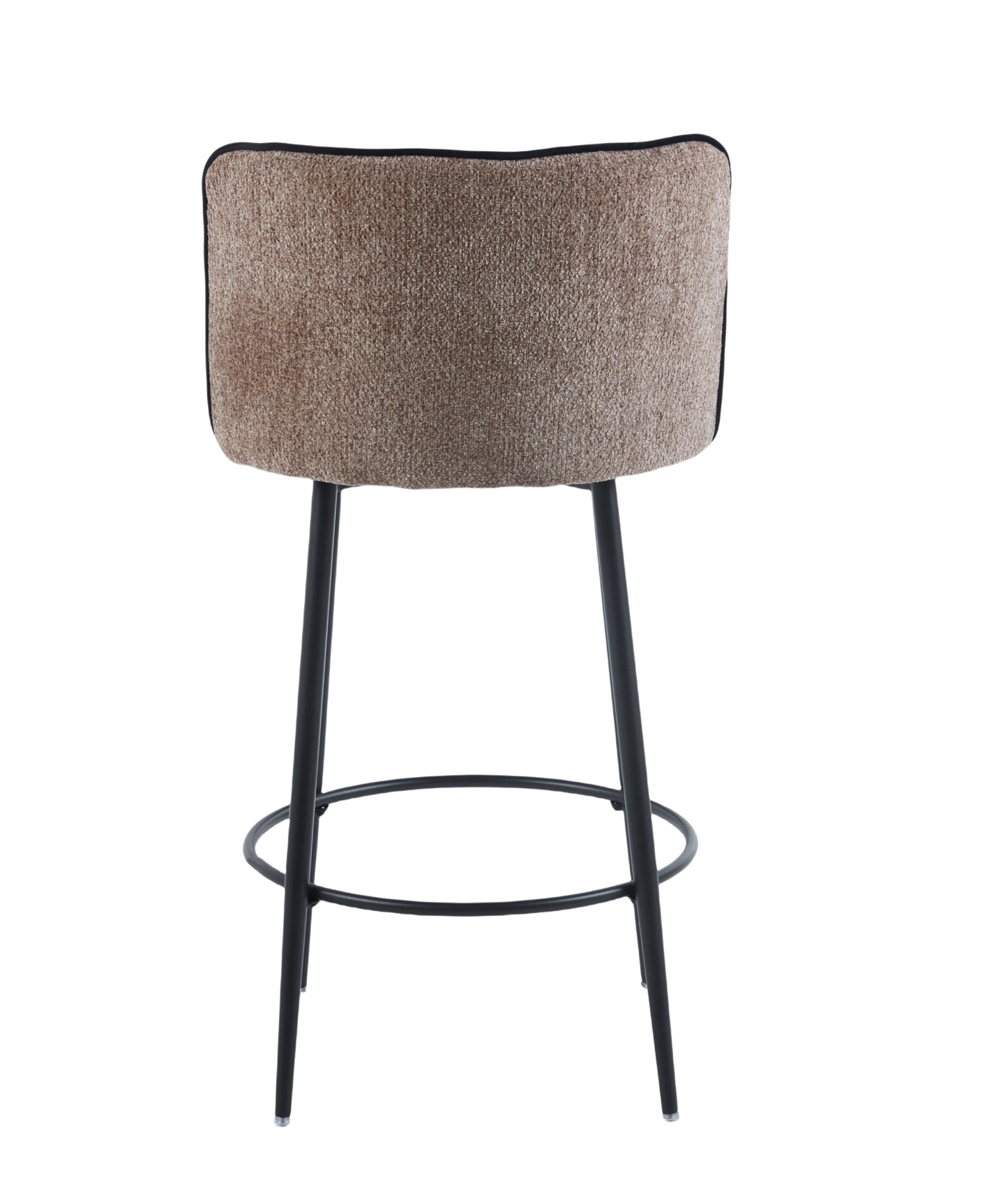 Tabouret de Bar Cathy avec Pieds en Métal Noir – Design Moderne et Confortable