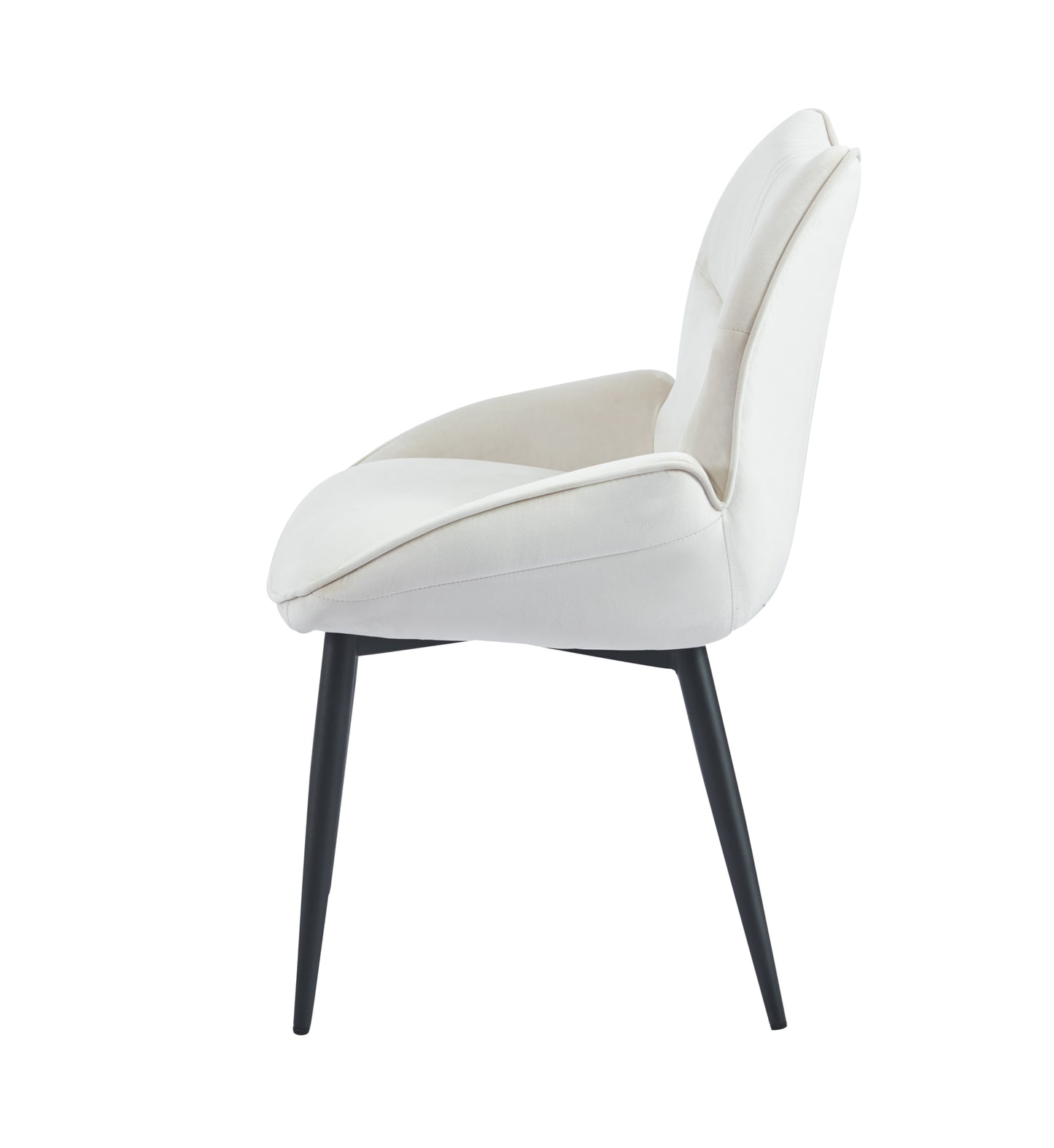 Chaise Loha avec Pieds en Métal Noir – Design Moderne et Confort