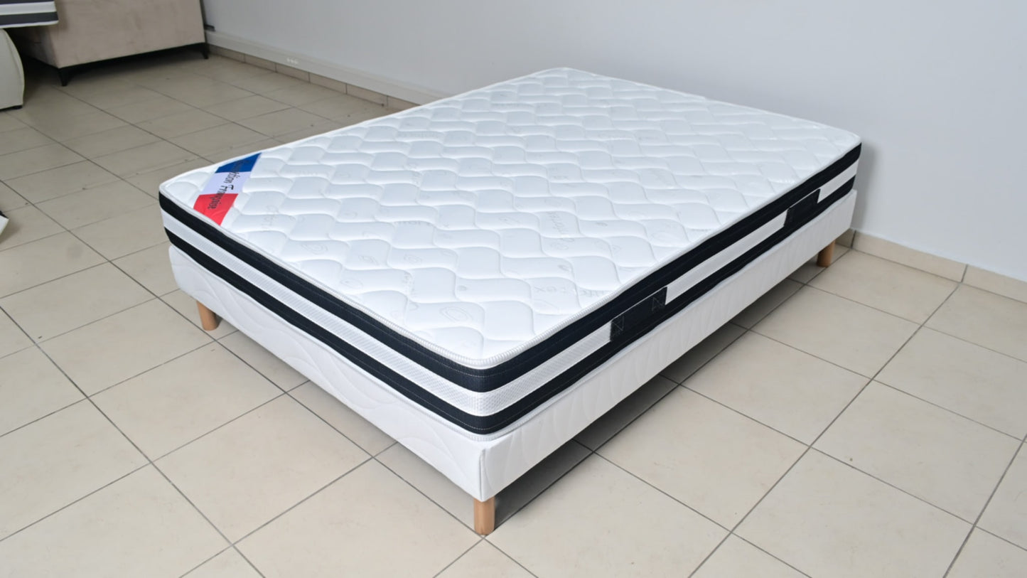 Matelas Diamant 180x200x20 cm – Confort ferme et soutien optimal