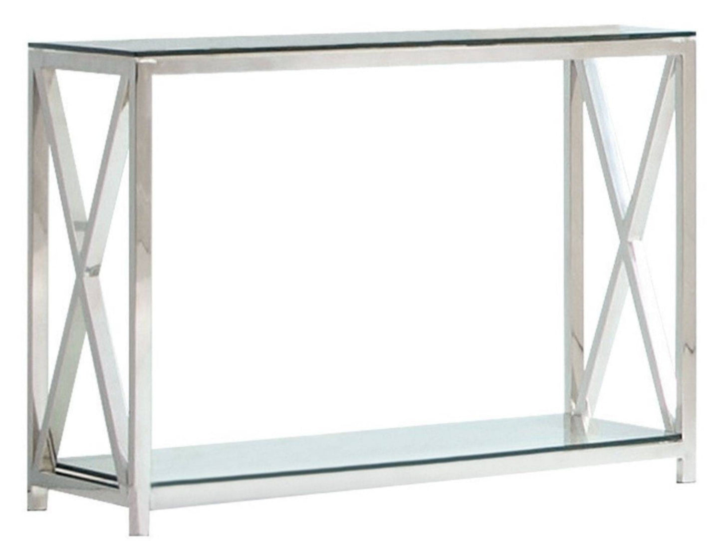 Console Kensy en Chrome – 120x40x78 cm