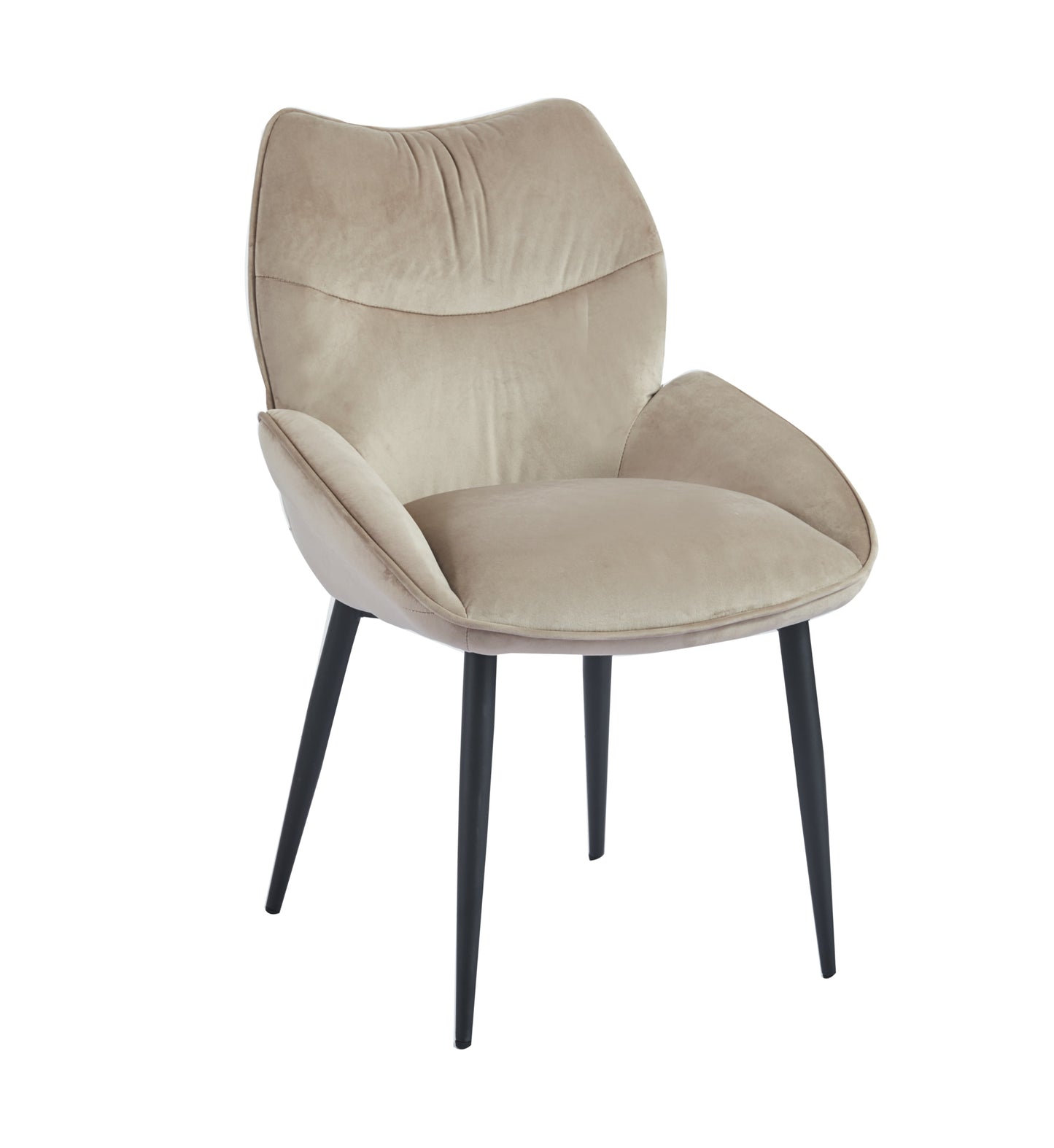 Chaise Loha avec Pieds en Métal Noir – Design Moderne et Confort