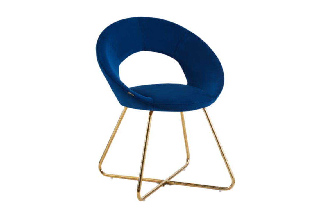 Chaise Bubble Pieds Gold