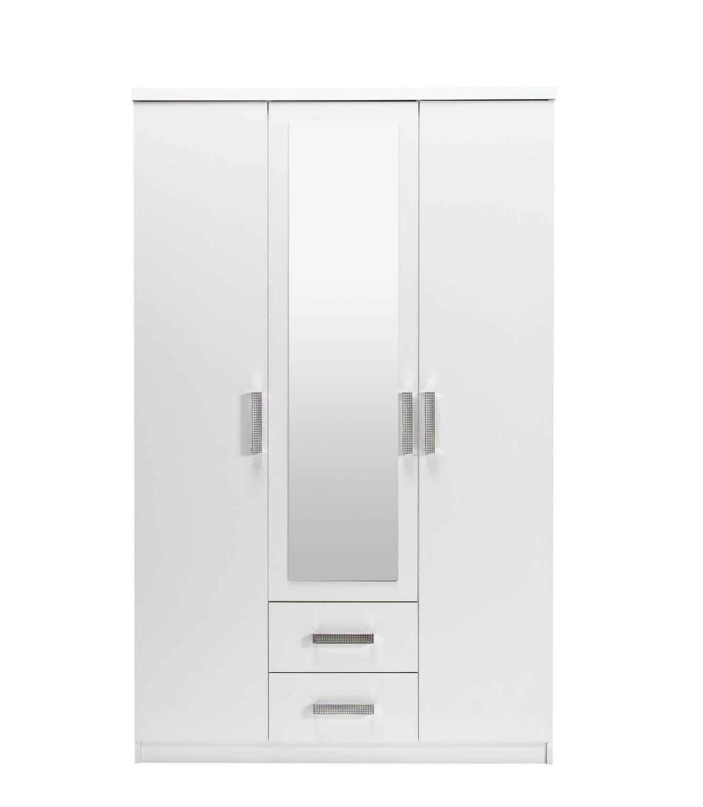 Armoire Palma 125 cm à 3 portes coulissantes – Design moderne et rangement optimisé
