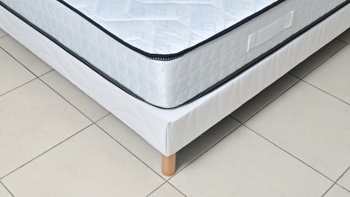 Matelas roulé 160x200x15 cm – Confort pratique et soutien quotidien