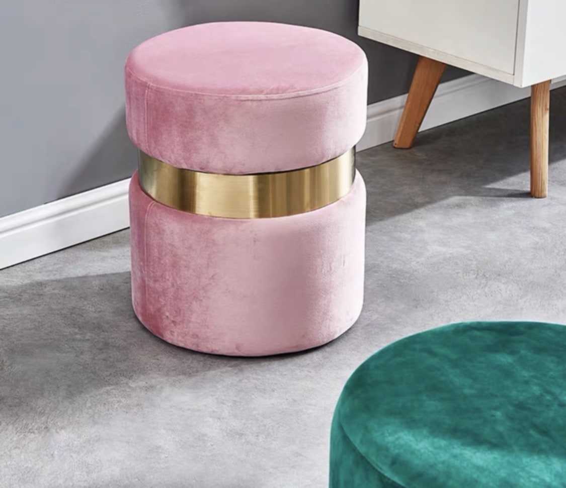 Pouf P01 – Rose 35x40 cm