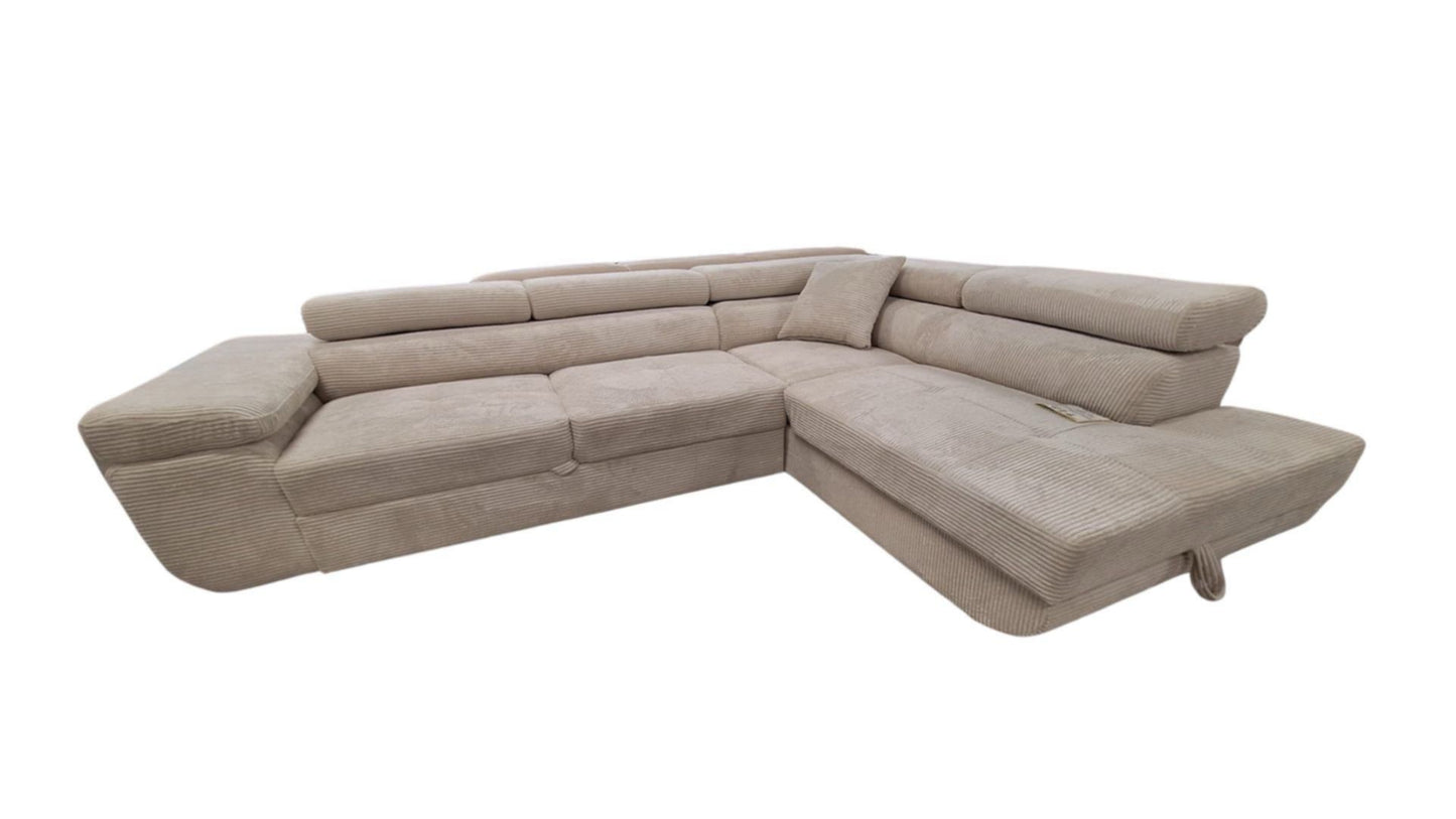 Canapé Toulouse – Angle droit convertible 275 x 205 cm