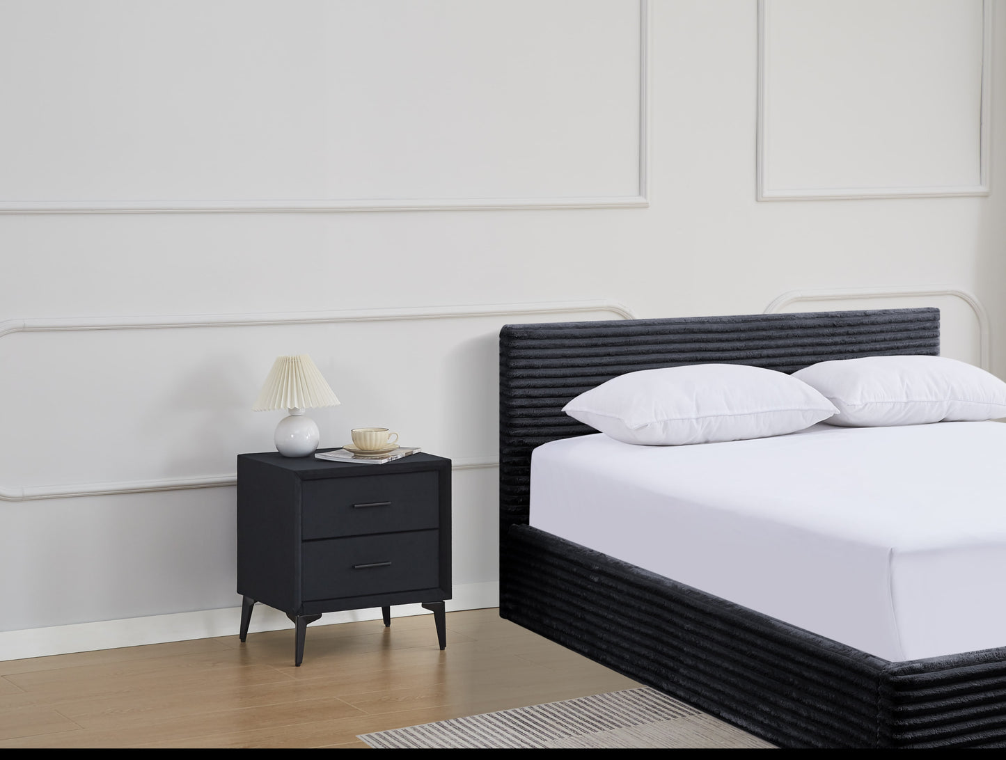 Chevet Nobel 38x45x48 cm design moderne et fonctionnel