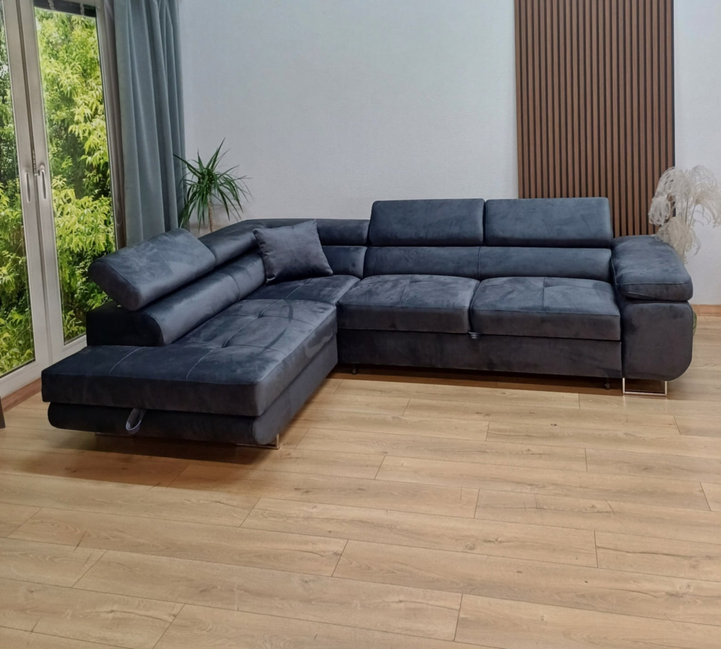 Canapé Toulouse – Angle droit convertible 275 x 205 cm