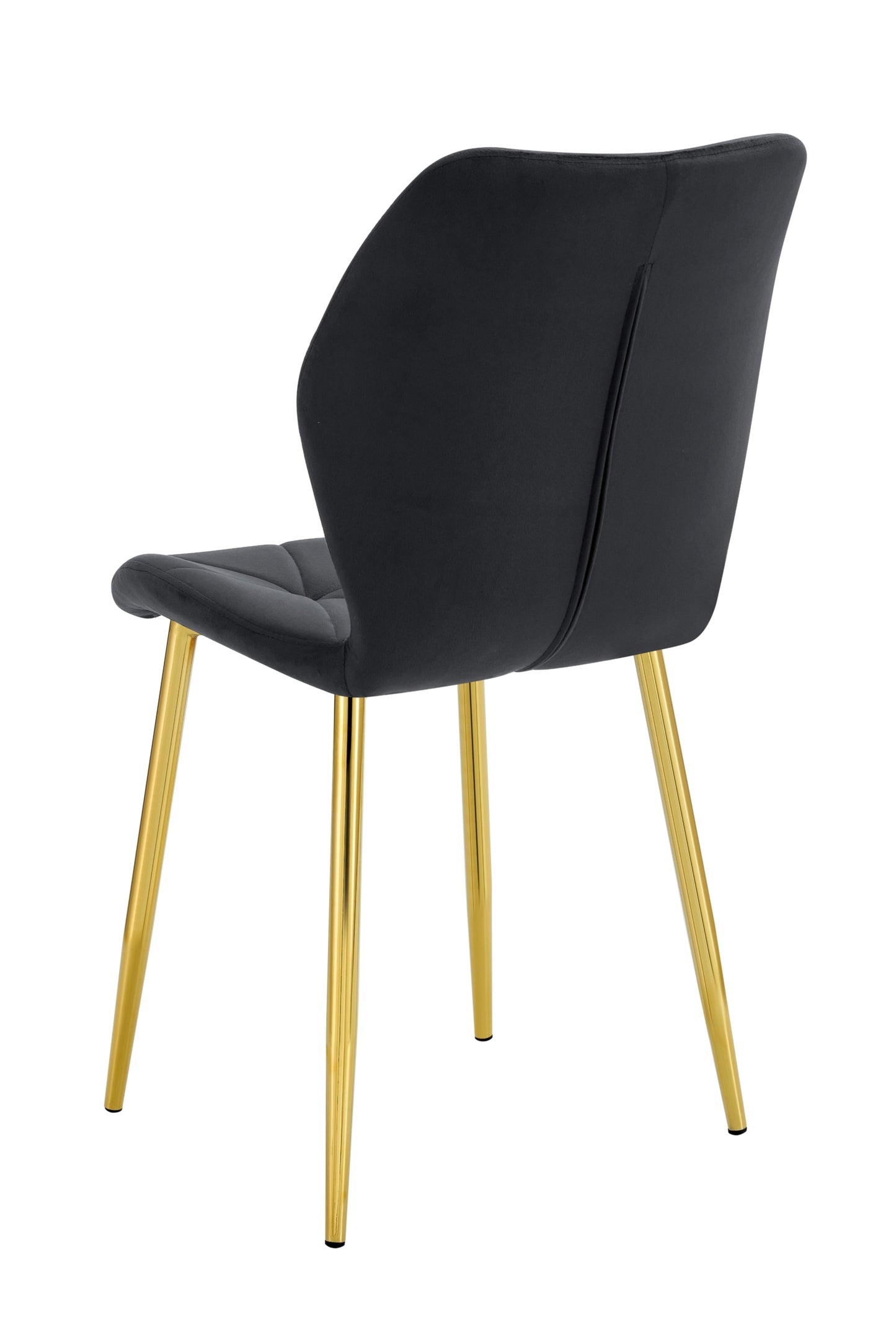 Chaise Coquillage avec Pieds Dorés – Élégance et Confort