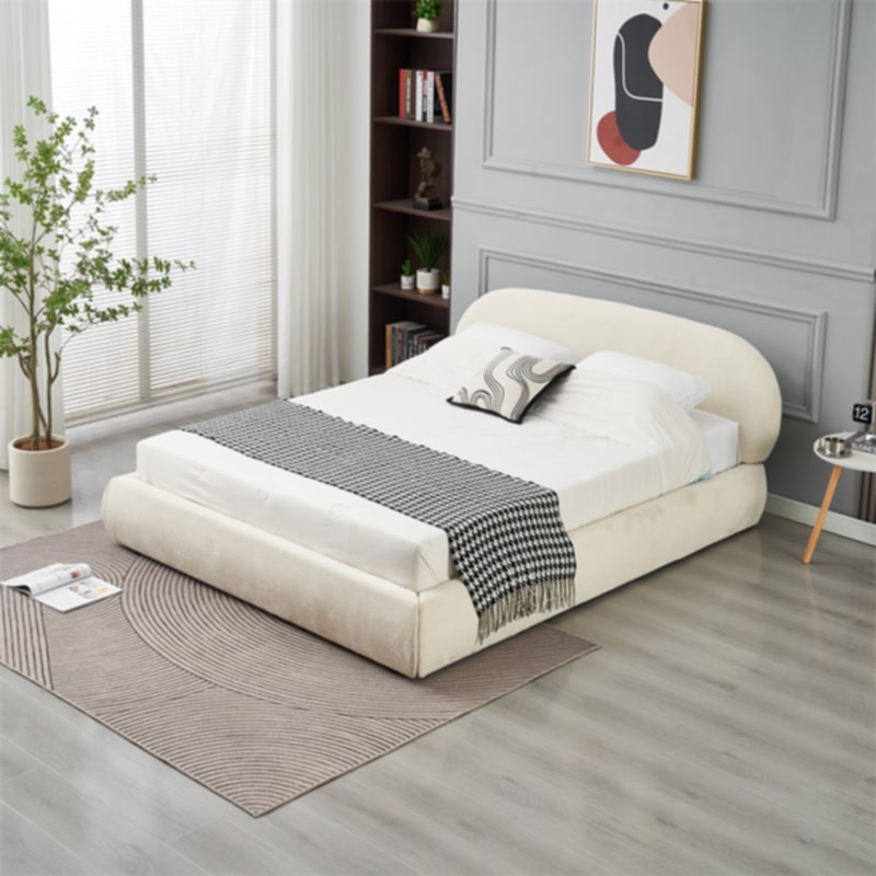 Lit Double Coffre Oliva – 160x200 cm