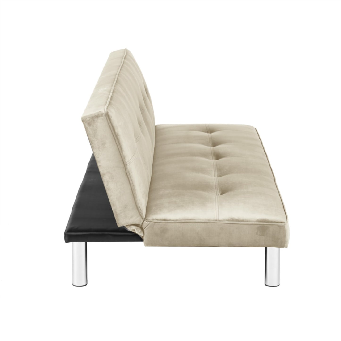 Banquette Convertible Clic-Clac avec Pieds Chromés – Pratique et Moderne