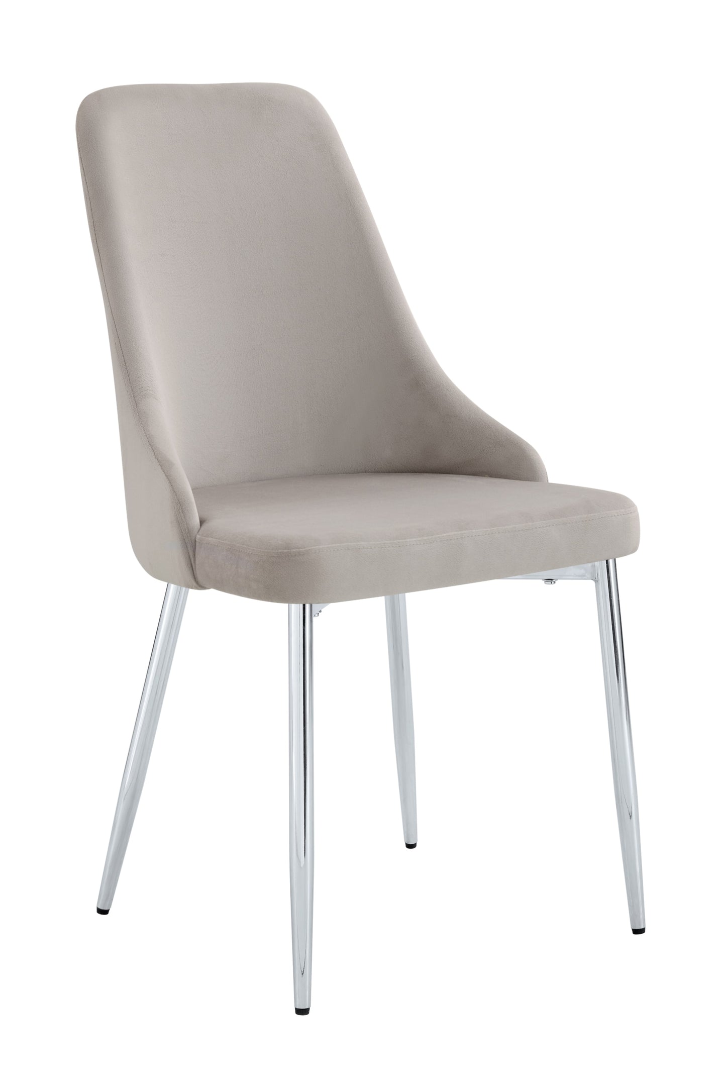 Chaise Belize avec Pieds Chromés – Élégance et Confort