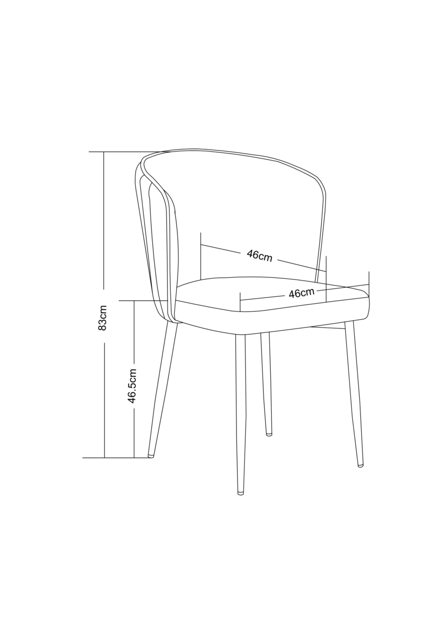 Chaise Diana en Velours Fuchsia avec Pieds Chromés – Élégance et Confort