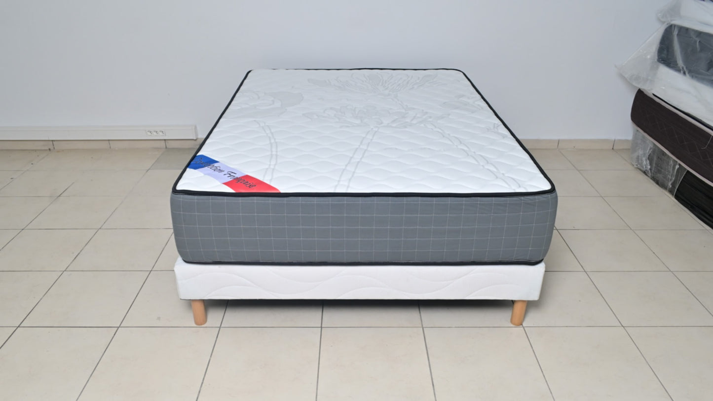 Matelas Aloe Vera 160x200x30 cm – Confort naturel et soutien ergonomique
