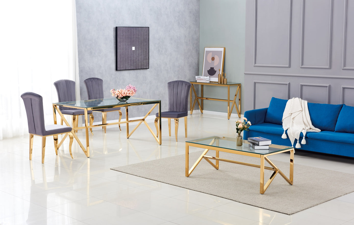 Table à manger Majestique – 150x90x75 cm
