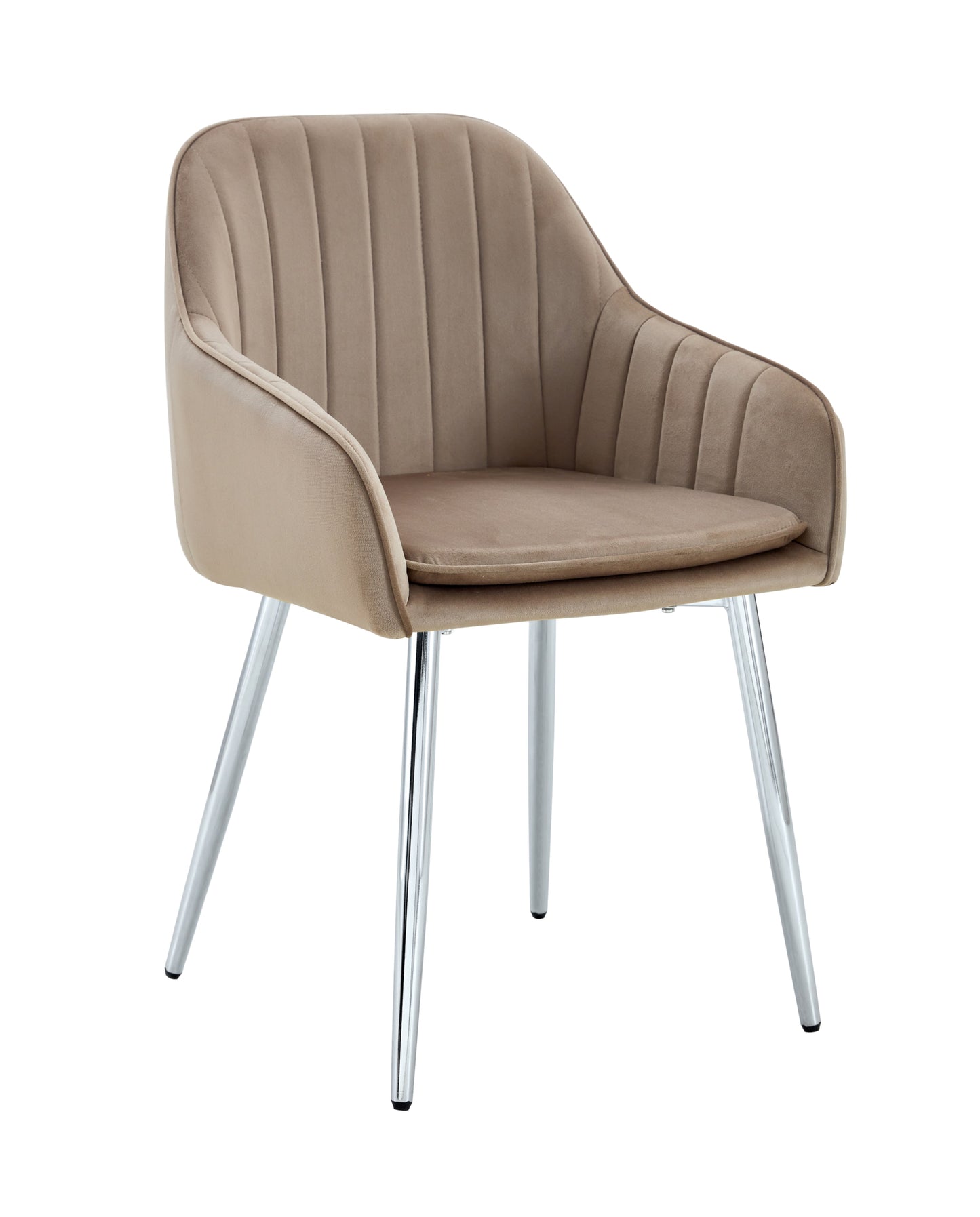 Chaise Pams avec Pieds Chromés – Élégance et Confort
