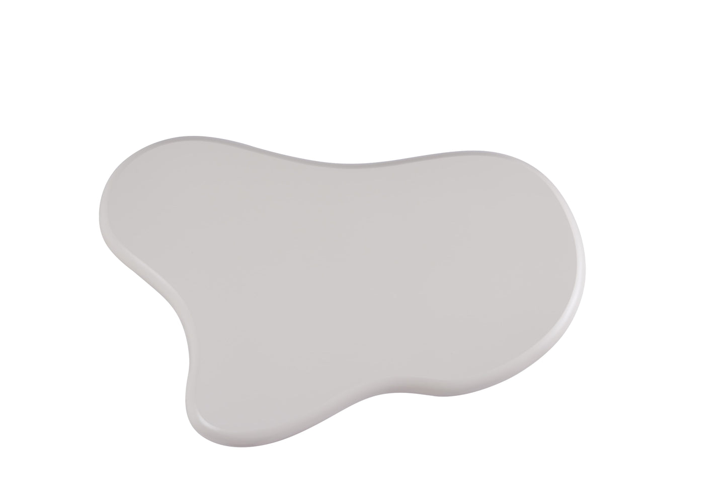 Table Basse Nuji – Pieds Blanc & Plateau 120x70x40 cm