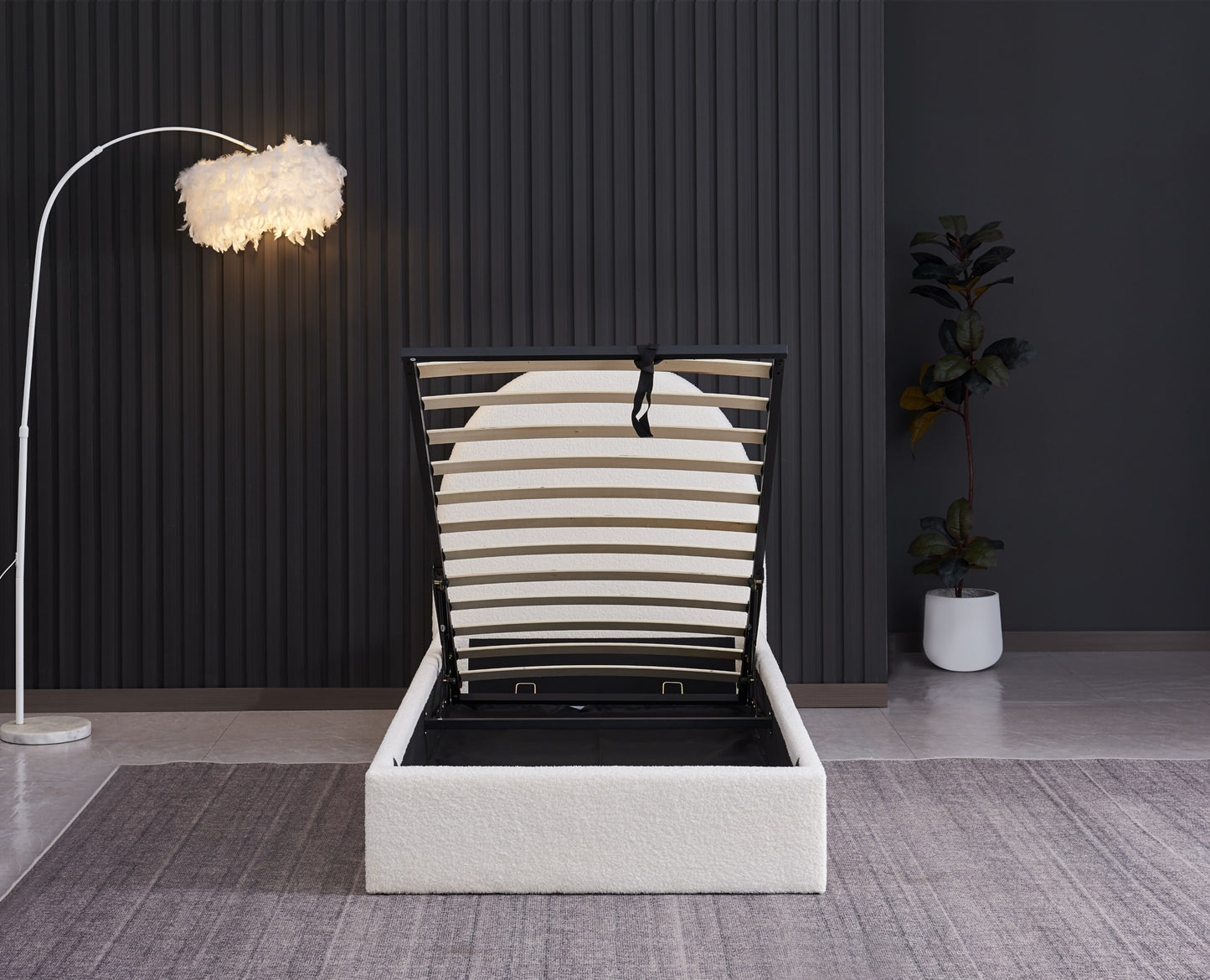 Lit simple coffre « Valentina » – 90x190 cm
