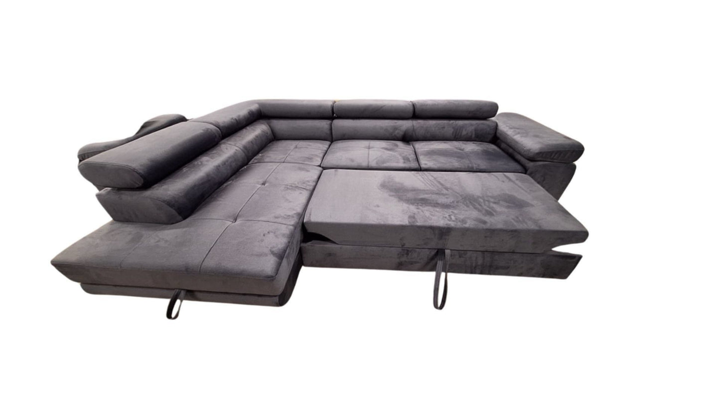 Canapé Toulouse – Angle gauche convertible 275 x 205 cm
