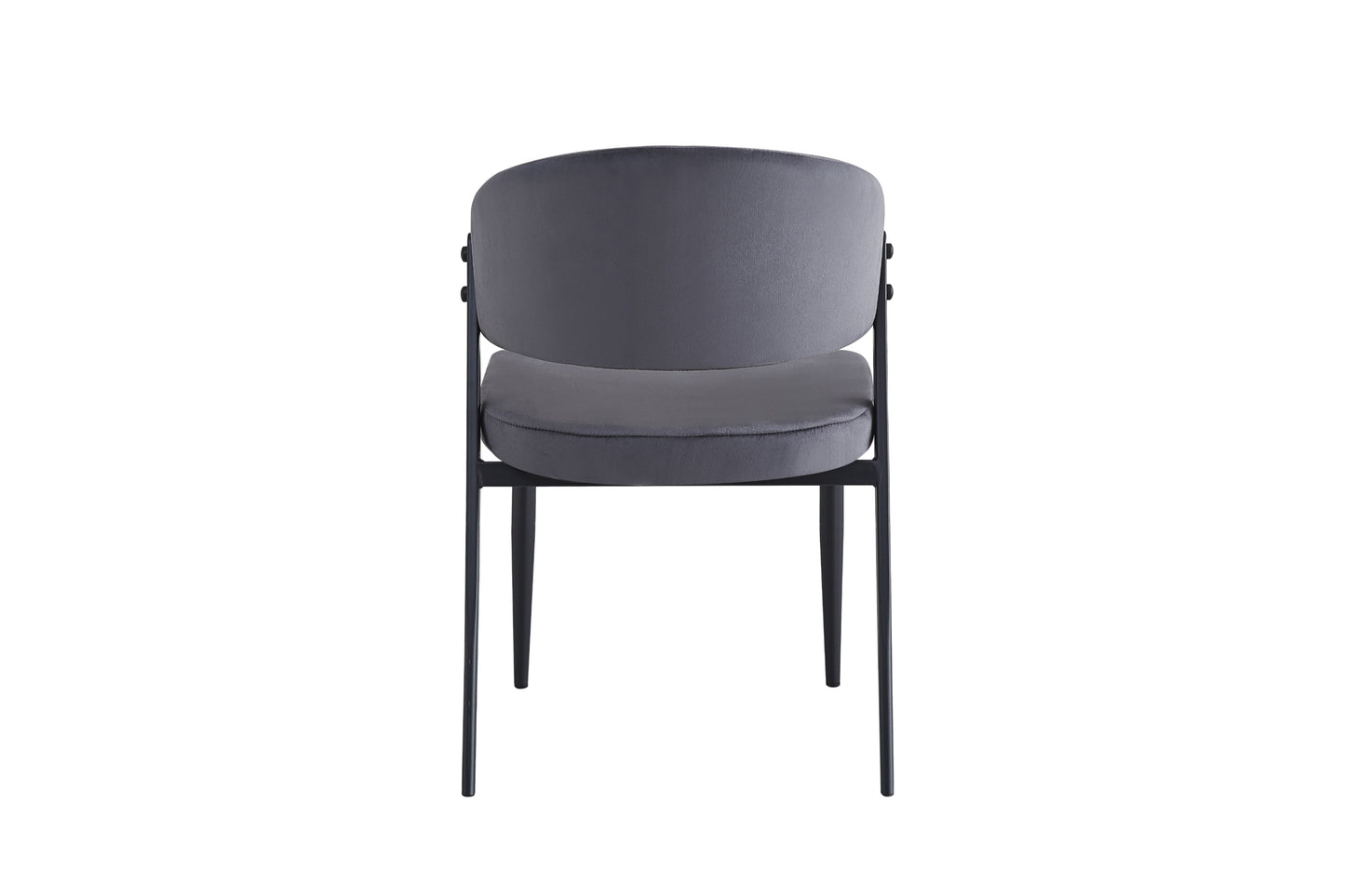 Chaise Lamia avec Pieds en Métal Noir – Élégance et Confort