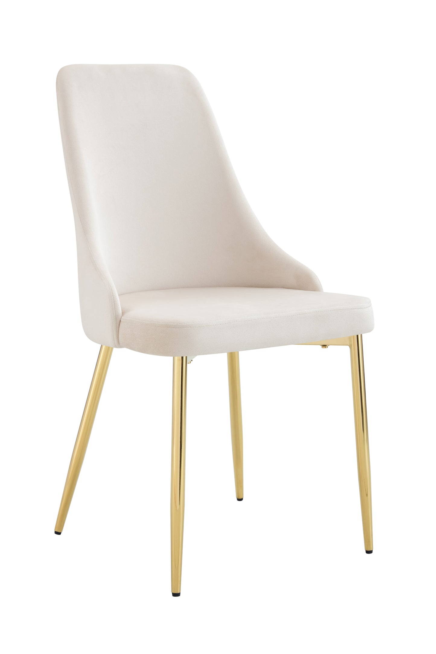 Chaise Belize avec Pieds Dorés – Élégance et Confort