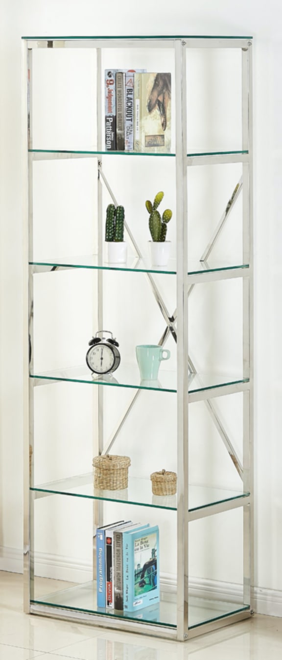 Étagère Chrome – Design Moderne et Élégant
