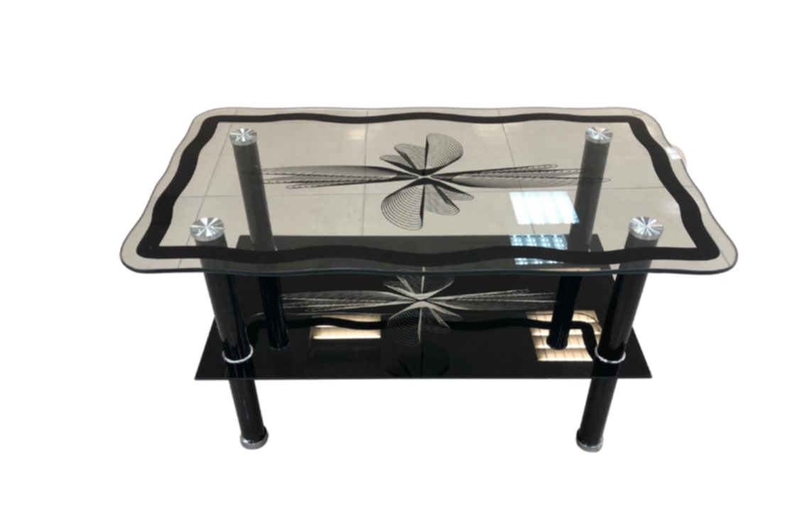 Table Basse Ines – Pieds Noirs & Design Moderne 74x45x43 cm
