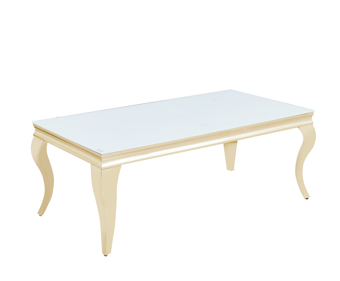 Table Basse Baroque – Finition Gold 120x60x45 cm