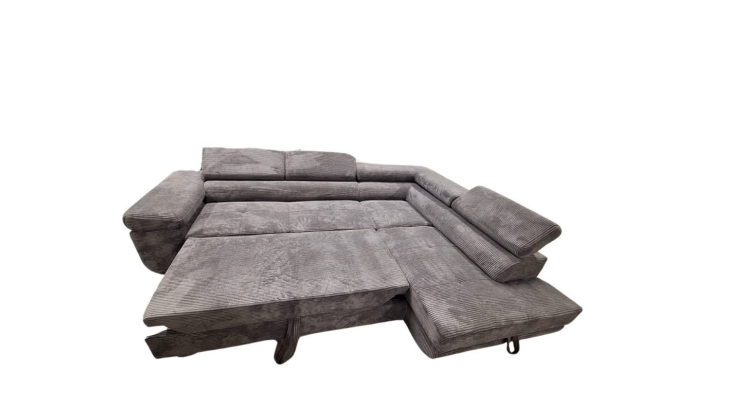 Canapé Toulouse – Angle droit convertible 275 x 205 cm