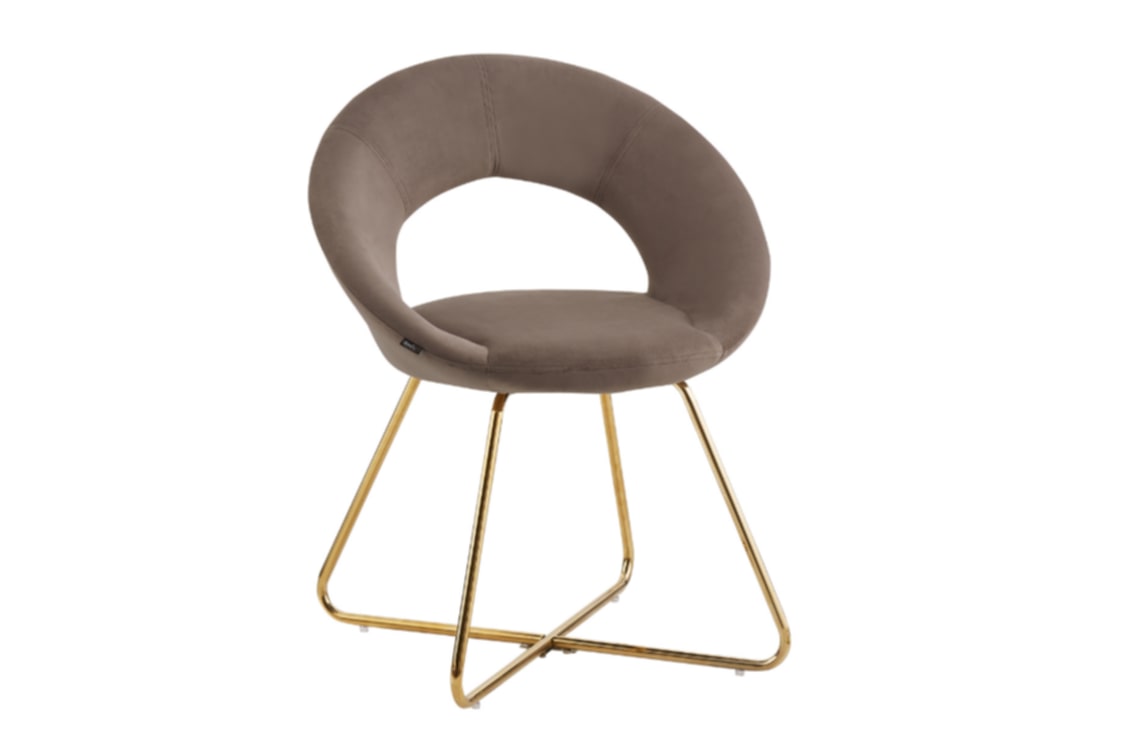 Chaise Bubble Pieds Gold