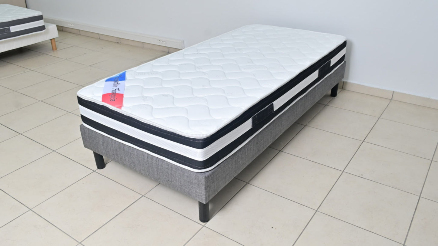 Matelas Diamant 90x200x20 cm – Confort ferme et soutien optimal