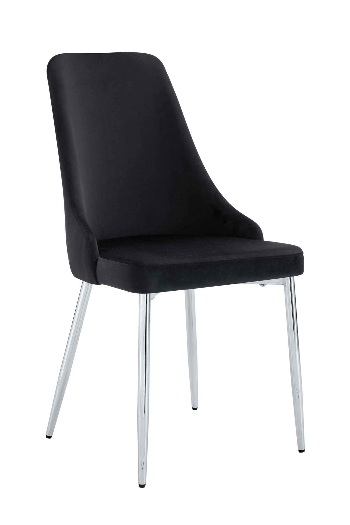 Chaise Belize avec Pieds Chromés – Élégance et Confort