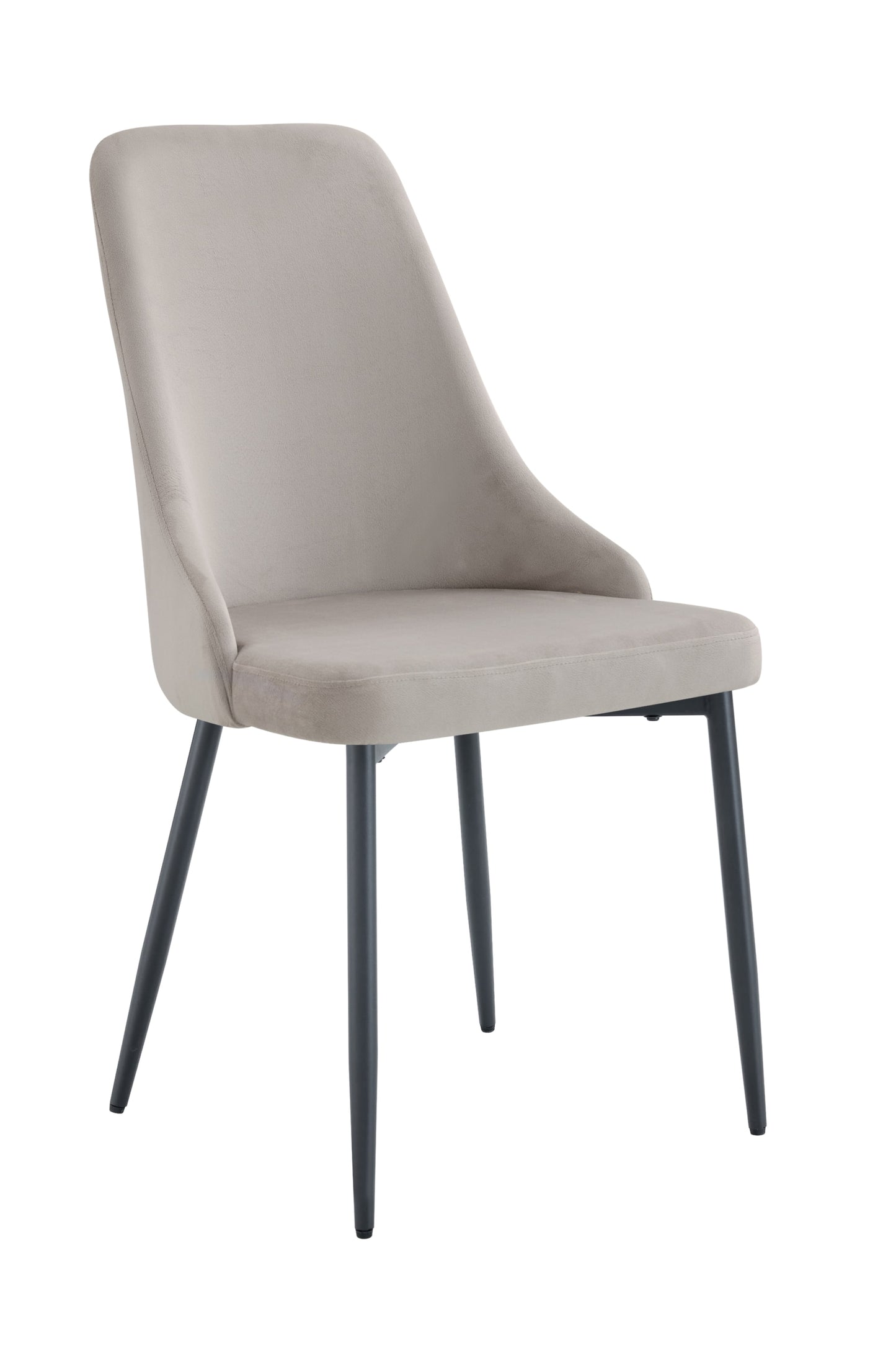 Chaise Belize avec Pieds Noirs – Élégance et Confort